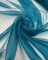 Teal Crystal Organza Fabric by the Yard, 60" Wide Sheer Lightweight Organza for Wedding Dresses, Event Decor, Curtains & Sewing